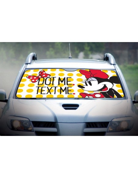 PARASOL DELANTERO SUV MINNIE 150X80 CM