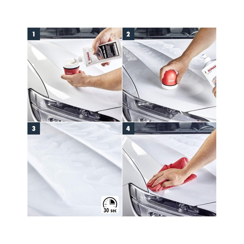 SONAX PULIMENTO + CERA BLANCA 500ML