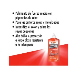 SONAX PULIMENTO + CERA ROJA... 2