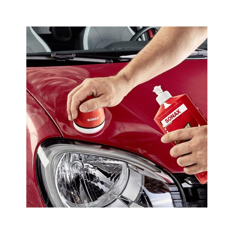 SONAX PULIMENTO + CERA ROJA 500ML