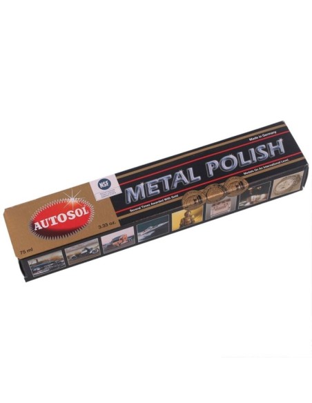 PACK 2UDS X AUTOSOL PULIMENTO PARA METALES TUBO 75ML