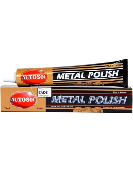 PACK 3UDS X AUTOSOL PULIMENTO PARA METALES TUBO 75ML