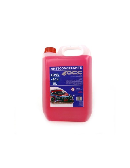 ANTICONGELANTE ROSA 10% -4ºC 5 LITROS