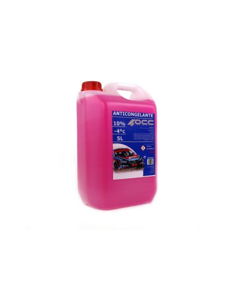 ANTICONGELANTE ROSA 10% -4ºC 5 LITROS