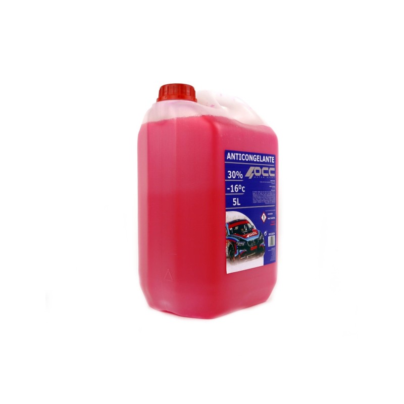 ANTICONGELANTE ROSA 30% -16ºC 5 LITROS