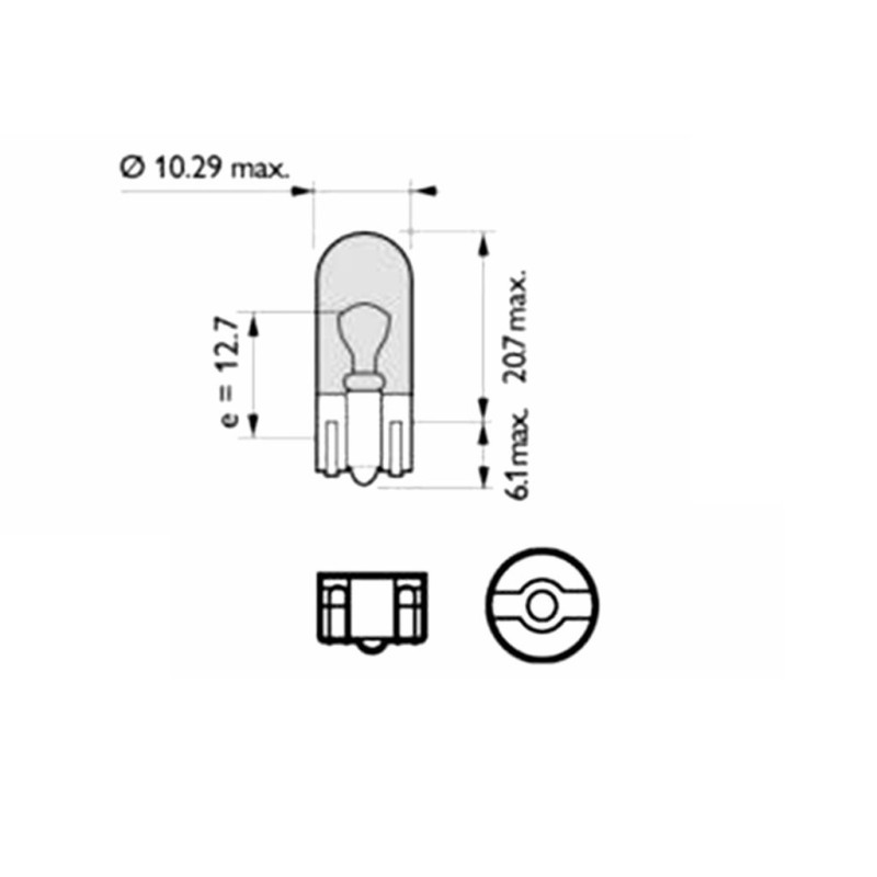 LÁMPARA M-TECH W2.19.5D 24V/5W...