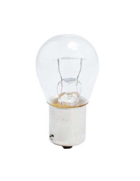 LÁMPARA M-TECH BAU15S 24V/21W BLANCO | 10 UDS