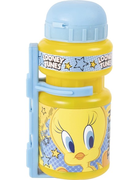 BOTELLA 350 ML + PORTABOTELLAS PARA BICICLETA DE NIÑO I172