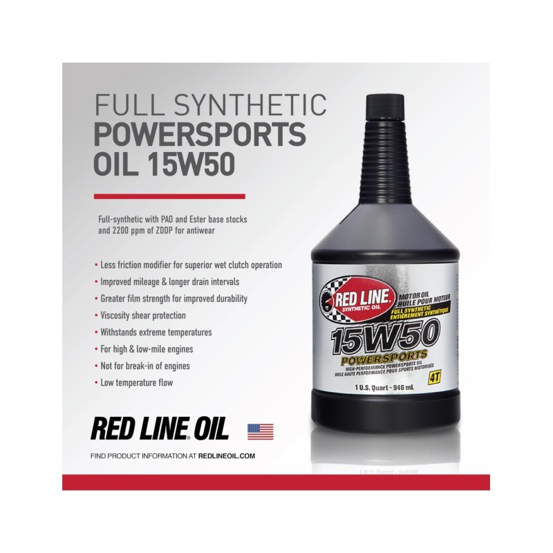 REDLINE ACEITE MOTOCICLETA DEPORTIVA...