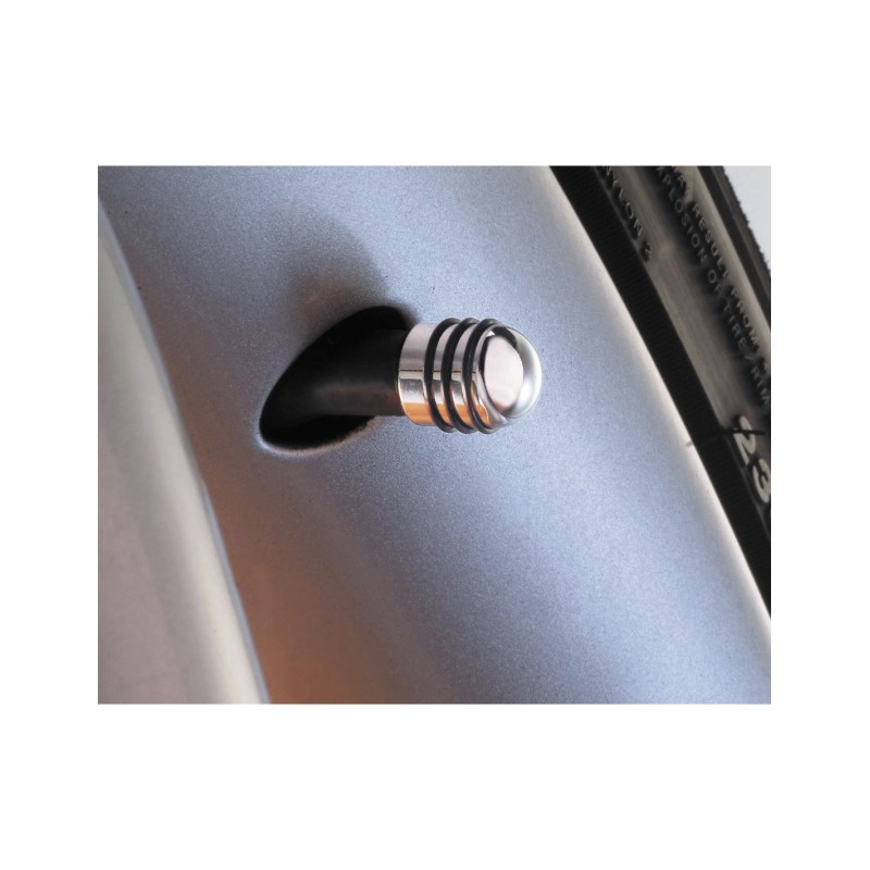 AIRCAPS TAPON VALVULA ALU CHROME WITH...