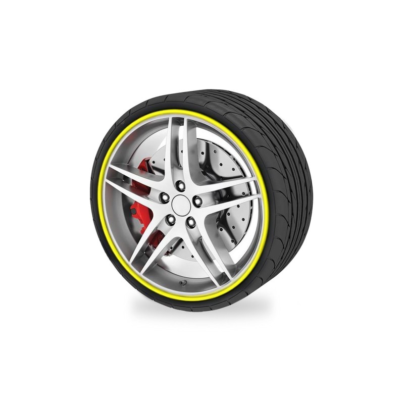 PROTECTOR DE LLANTAS COLOR AMARILLO...