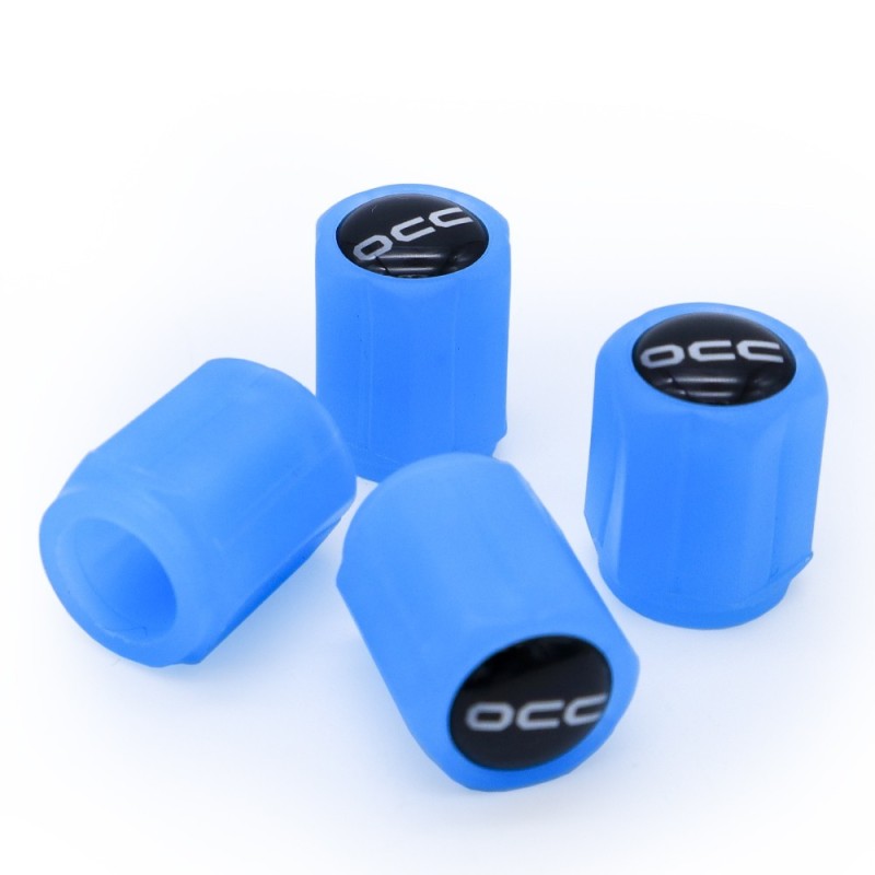 TAPONES VALVULA LED AZUL