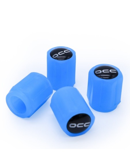 TAPONES VALVULA LED AZUL
