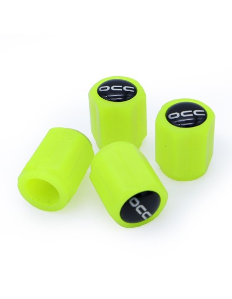 TAPONES VALVULA LED AMARILLO