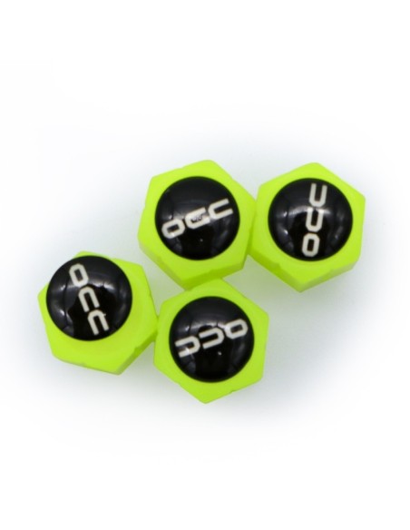 TAPONES VALVULA LED AMARILLO