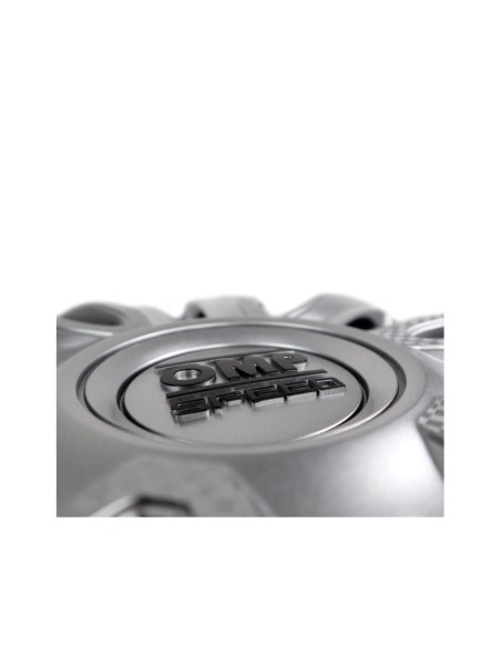 OMP SPEED JUEGO DE 4 TAPACUBOS MAGNUM COLOR PLATA/CARBONO 14 PULGADAS