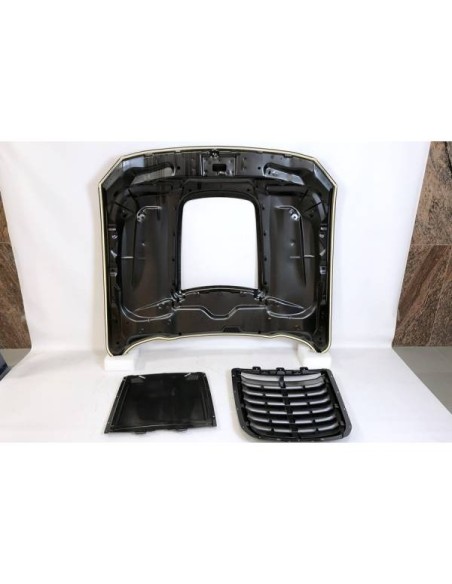 Capó Mercedes W213 2016-2019 / C238 Look AMG E63 Aluminio