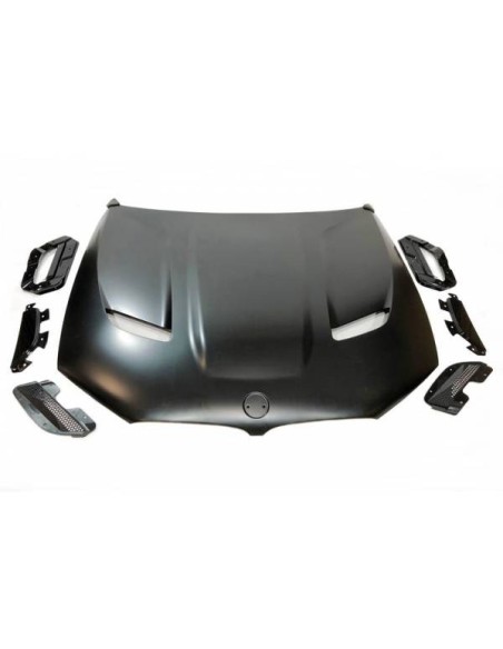 Capó Mercedes W204 2-4P 2011-2014 507 Look Black Series Metal