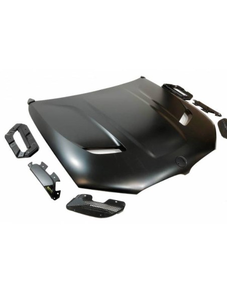 Capó Mercedes W204 2-4P 2011-2014 507 Look Black Series Metal