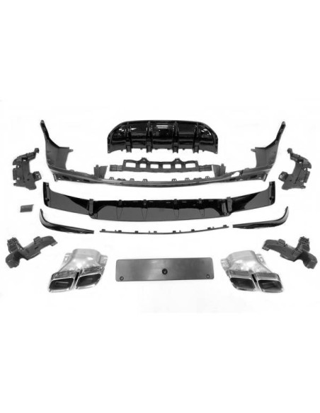 Alerón Bmw G42 2021+ Brillante Negro