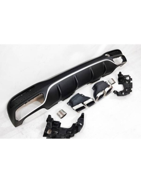 Difusor Trasero BMW F30 / F31 Look Performance 2 Salidas