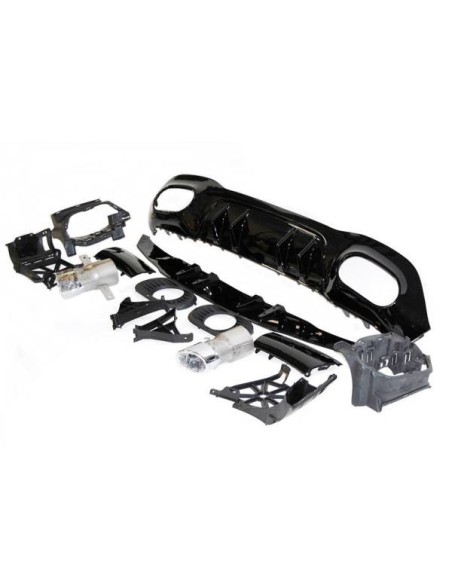 Difusor Trasero Mercedes W176 2012-2018 Look AMG ABS