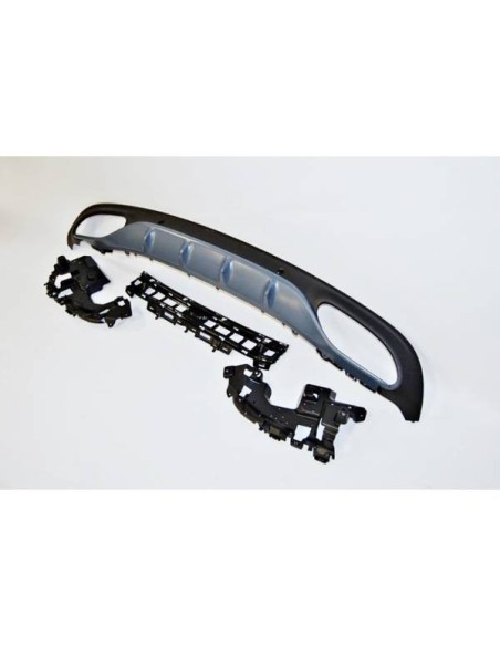 Difusor Trasero BMW F10 / F11 10-16 1 Salida Look M-Tech ABS