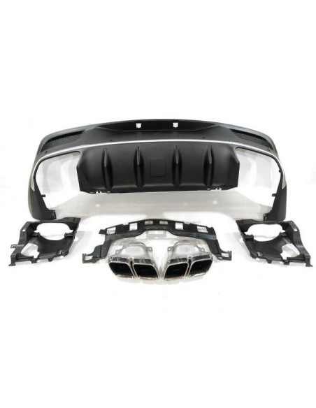 Difusor Trasero Audi A4 B8 4P / Avant 13-15 Look S4