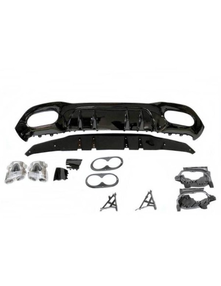 Difusor Trasero Mini Cooper F55 / F56 Look JCW