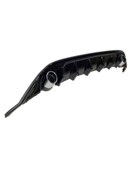 Difusor Trasero Mercedes W213 2020+ 4 puertas look AMG E63 ABS