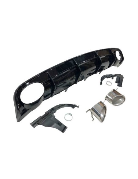 Difusor Trasero BMW F10 / F11 Competition brillo