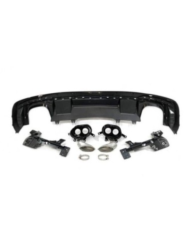 Difusor Trasero Mercedes W204 10-13 4...