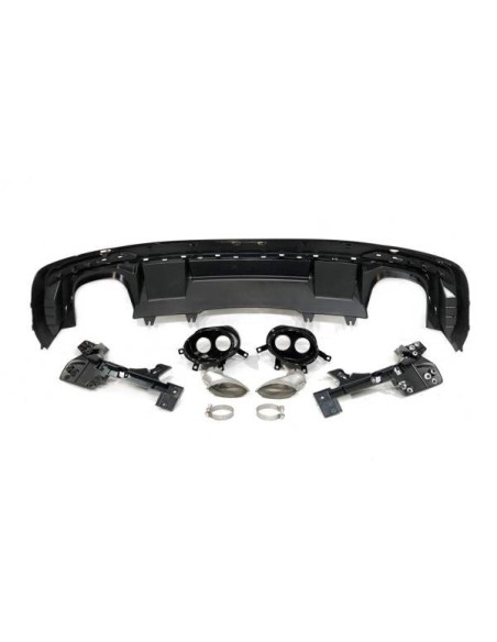 Difusor Trasero Mercedes W204 10-13 4 Puertas Look AMG ABS