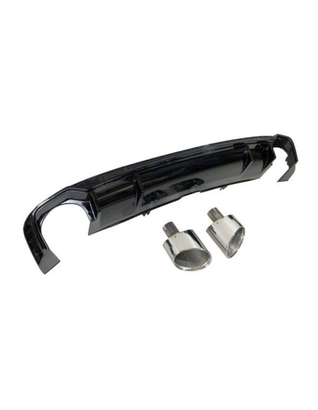 Difusor Trasero Audi A3 Sportback 2016-2019 Look RS3 ESCAPE