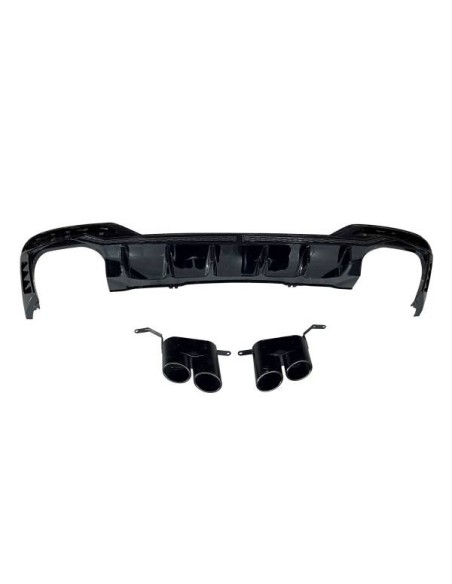 Difusor Trasero Mercedes W205 Coupe 2019+ Look E53 ABS
