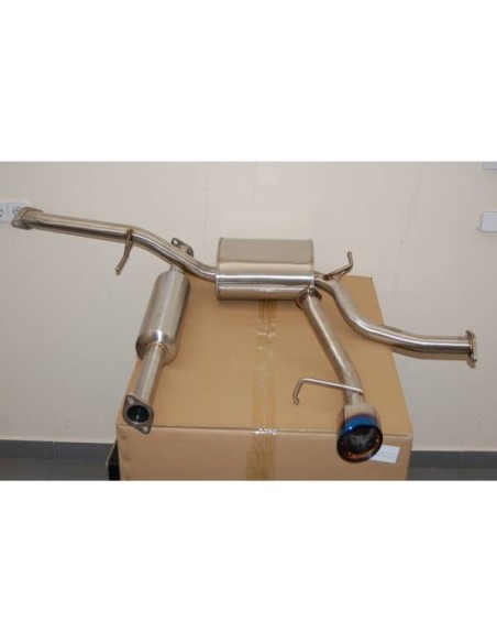 Difusor Trasero BMW F22 / F23 14-19 Doble salida Brillante Negro