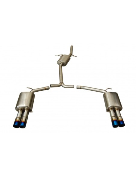 Difusor Trasero Audi A4 B9 2016+ Look RS4 ABS