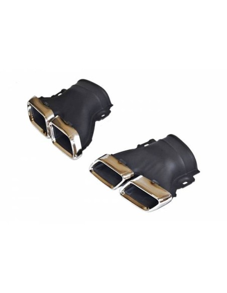 Difusor Trasero BMW E92 / E93 look M Performance Brillante Negro