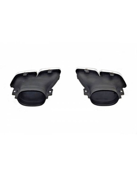 Difusor Trasero BMW E92 / E93 look M Performance Brillante Negro