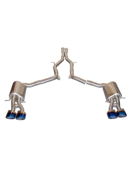 Difusor Trasero BMW F30 / F31 Look M3 Brillante Negro