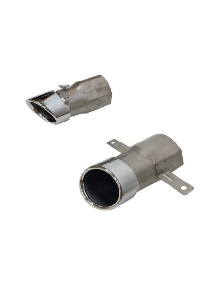 Difusor Trasero BMW E82 / E88 2 Salidas look M Performance