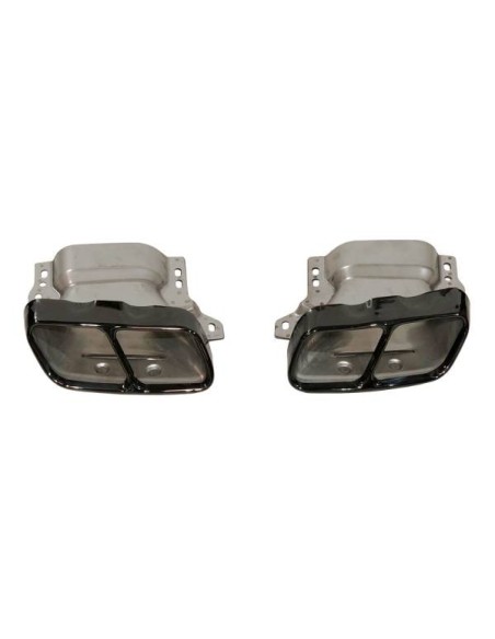 Difusor Trasero Mercedes W205 Coupe 2019 Look C63 ABS