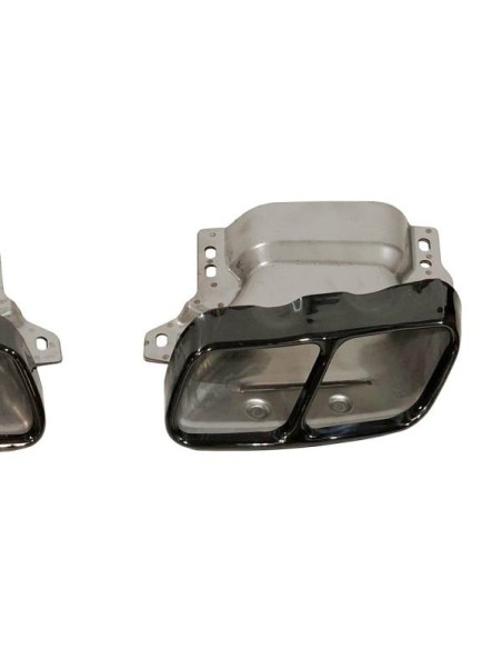 Difusor Trasero Mercedes W205 Coupe 2019 Look C63 ABS