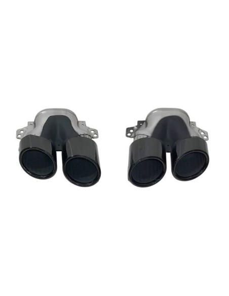 Difusor Trasero BMW E46 Look M-tech Una Salida