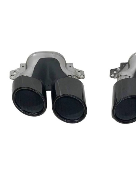 Difusor Trasero BMW E46 Look M-tech Una Salida