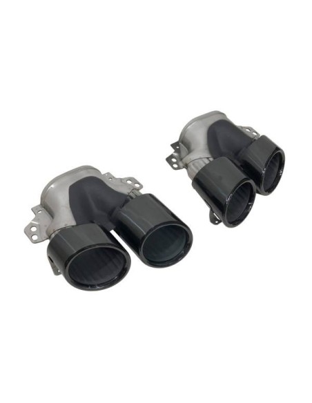 Difusor Trasero BMW E46 Look M-tech Una Salida