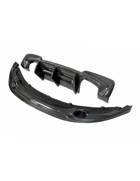 Difusor Trasero BMW G30 / G31 Look M PERFORMANCE Negro brilo
