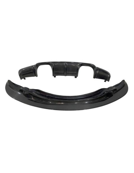 Difusor Trasero Mercedes W213 4 puertas look AMG E63 ABS