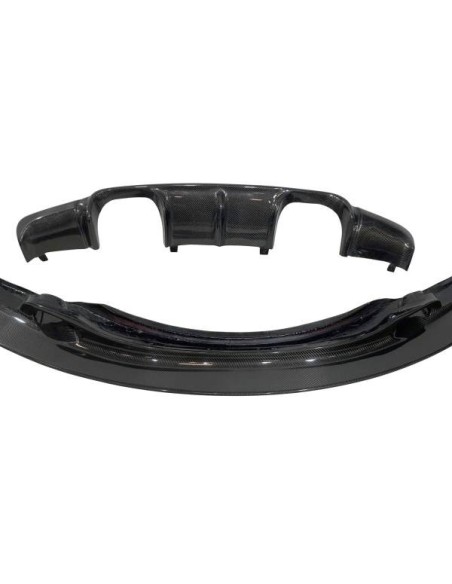 Difusor Trasero Mercedes W213 4 puertas look AMG E63 ABS