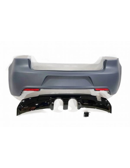 Difusor Trasero AUDI A4 B9 2016+ LOOK RS4 ABS